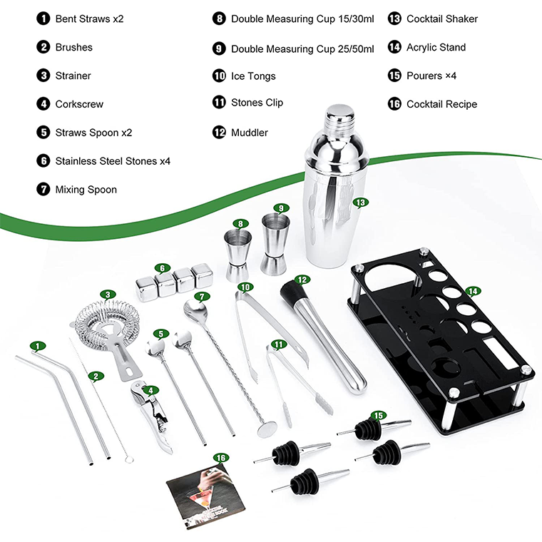 Untitled-22-11 Cocktail Shaker Set - Image 4